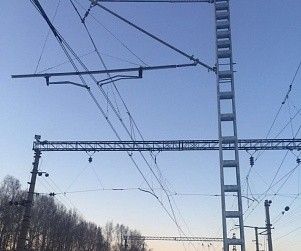 Опоры контактной сети