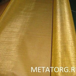 сетка латунная 0.08х0.08х0.055 мм ГОСТ 6613-86